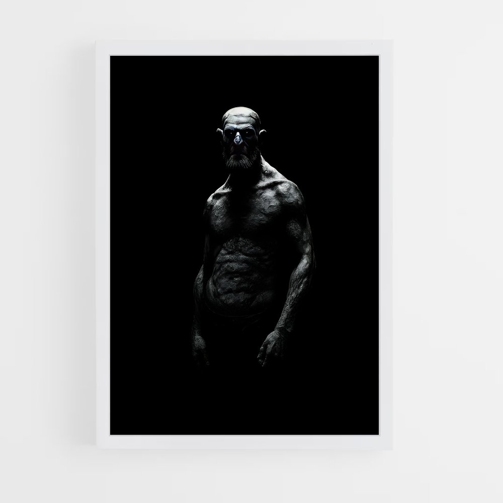 Poster Khamzat de chimaev – affiche MMA (vue 3)